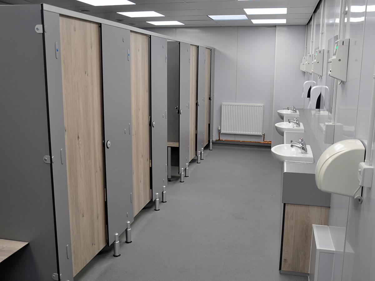 Shower and toilet cubicles by Cubicle Centre